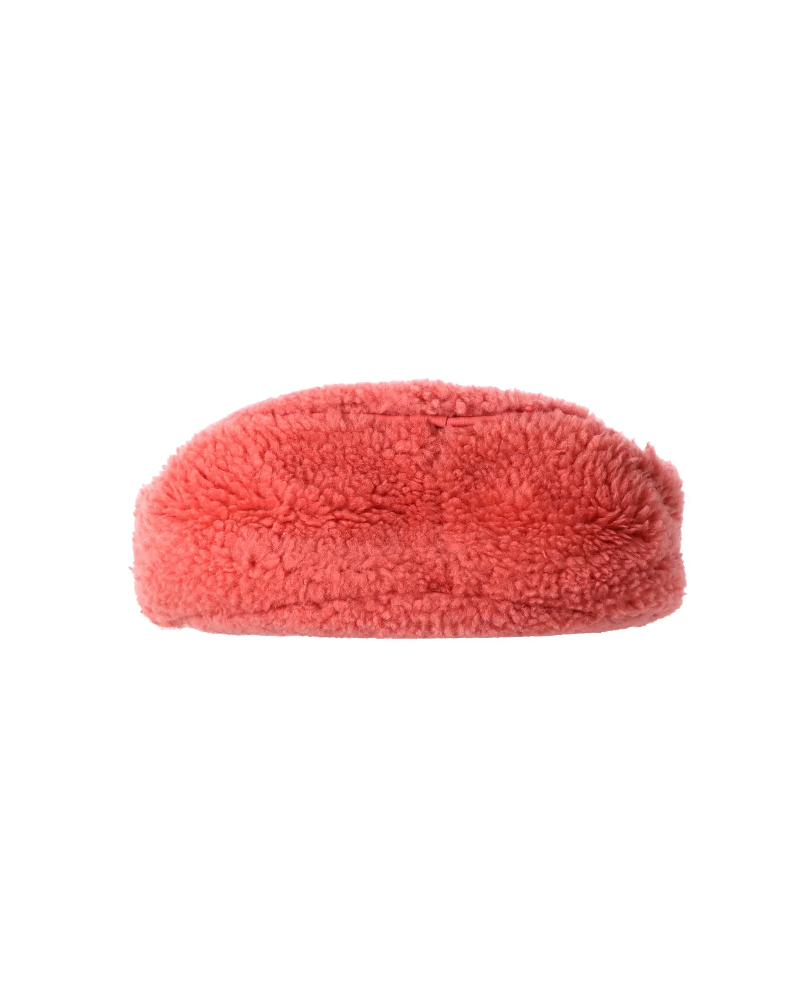 By Far Baby Cush Bag in Pink Shearling