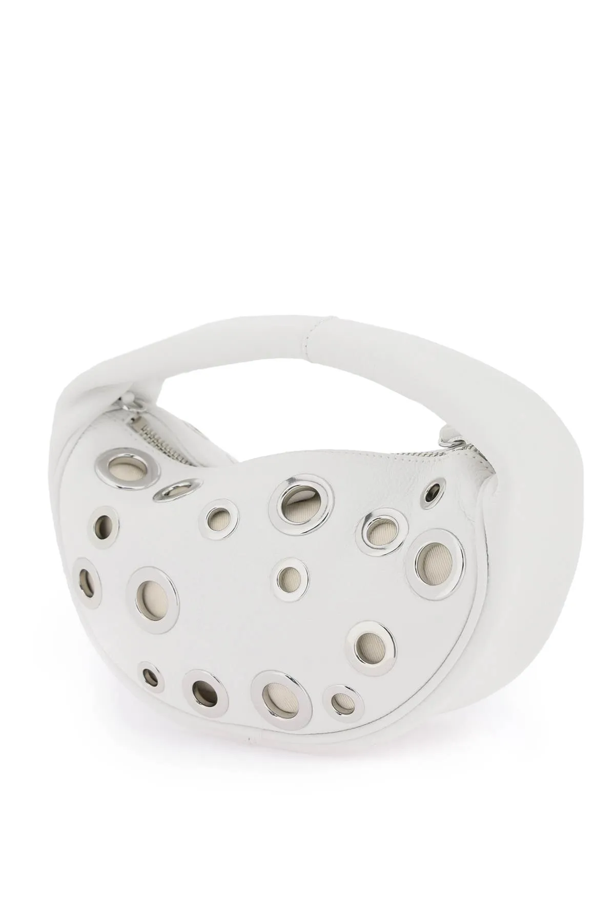 By far leather baby cush bag with eyelets