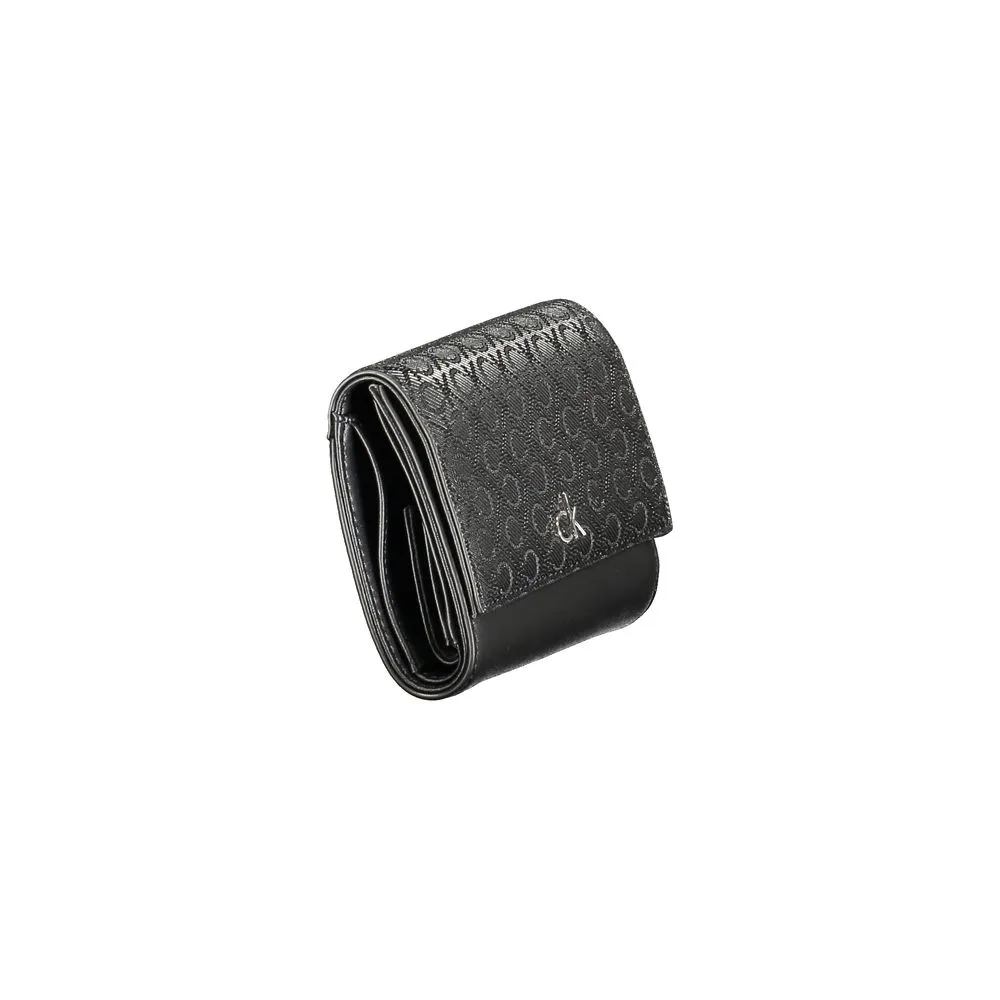 Calvin Klein Black Polyester Women Wallet
