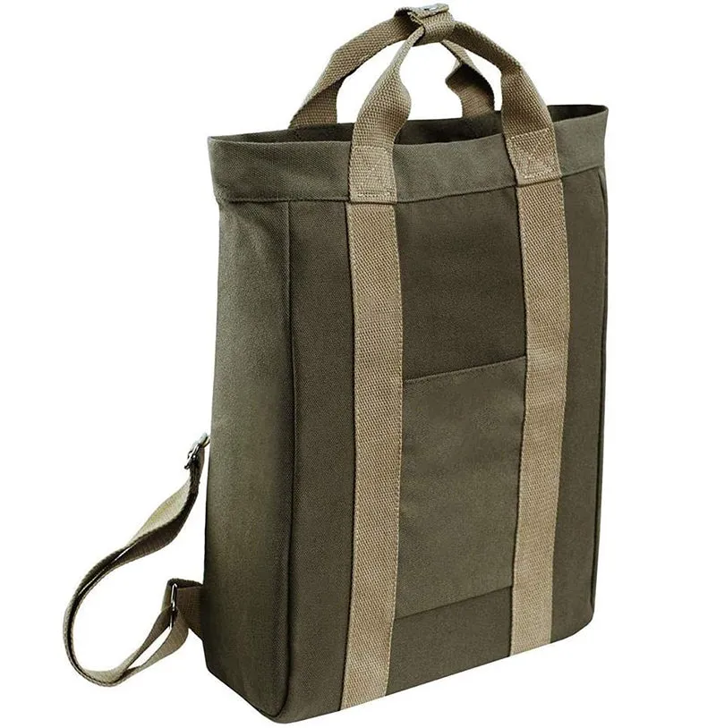 Canvas Laptop Leisure Travel Rucksack Backpack