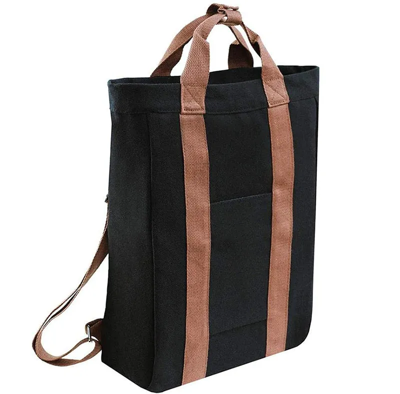 Canvas Laptop Leisure Travel Rucksack Backpack