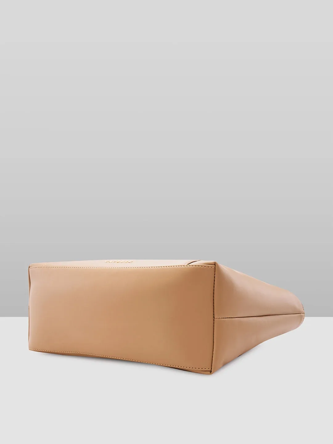 Caprese Aarya Large Beige Tote Bag