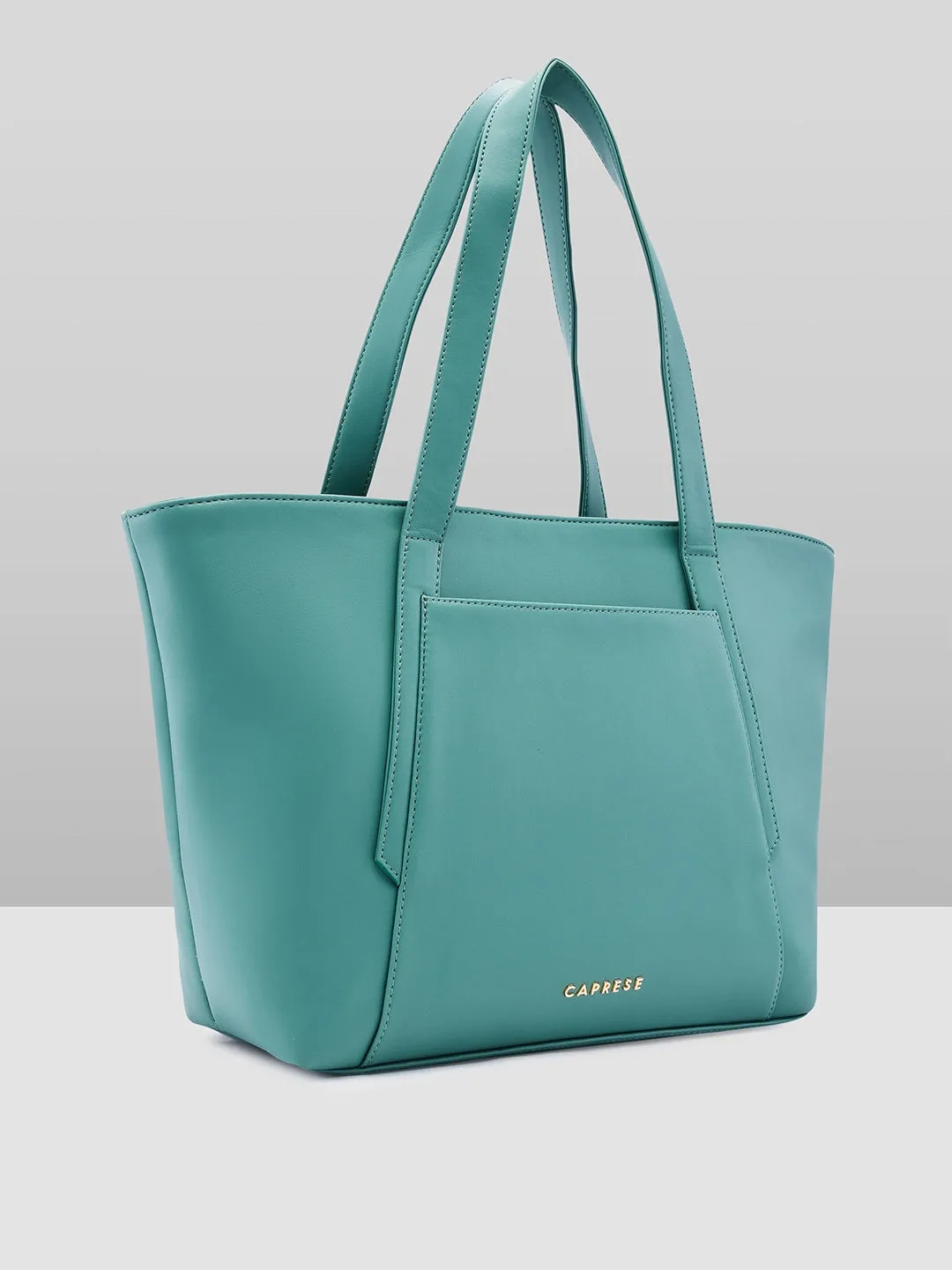 Caprese Aarya Large Mint Tote Bag