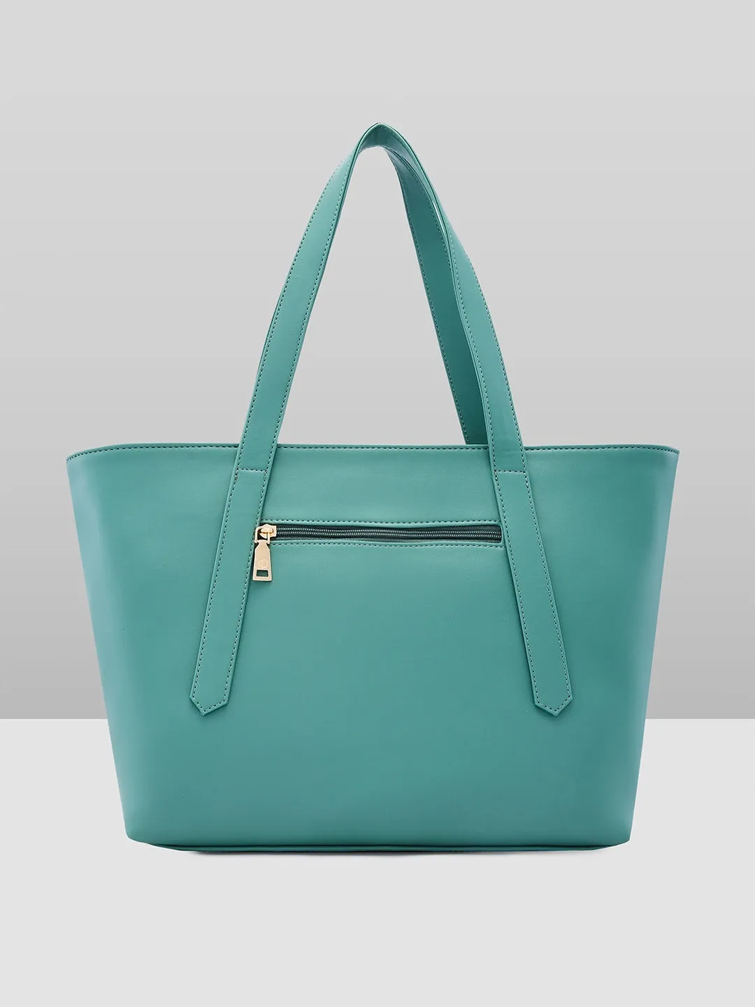 Caprese Aarya Large Mint Tote Bag