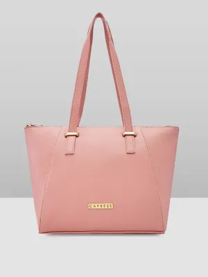 Caprese Afra Medium Blush Tote Bag