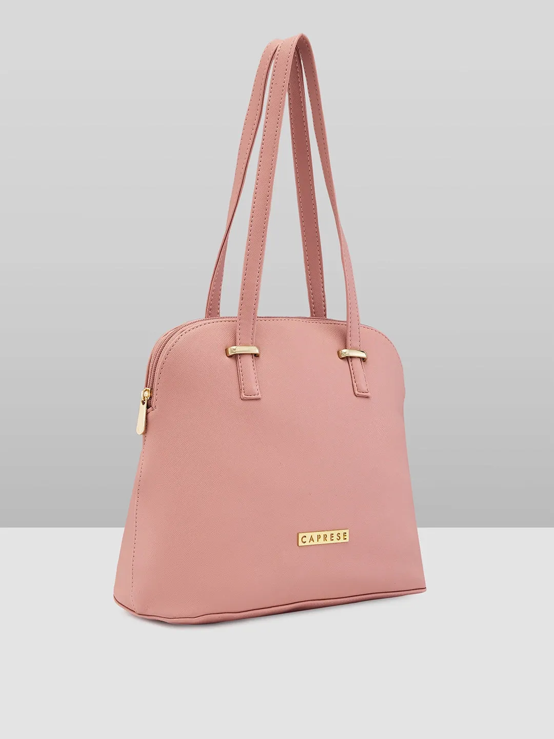 Caprese Afra Small Blush Satchel Bag