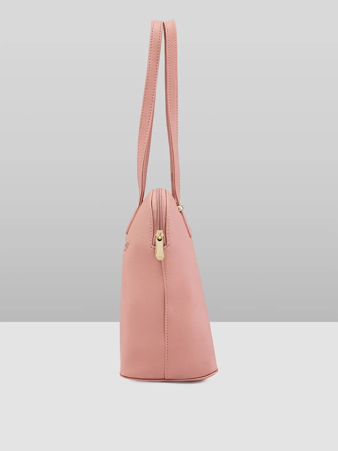 Caprese Afra Small Blush Satchel Bag