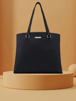 Caprese Amelia Medium Black Tote Bag