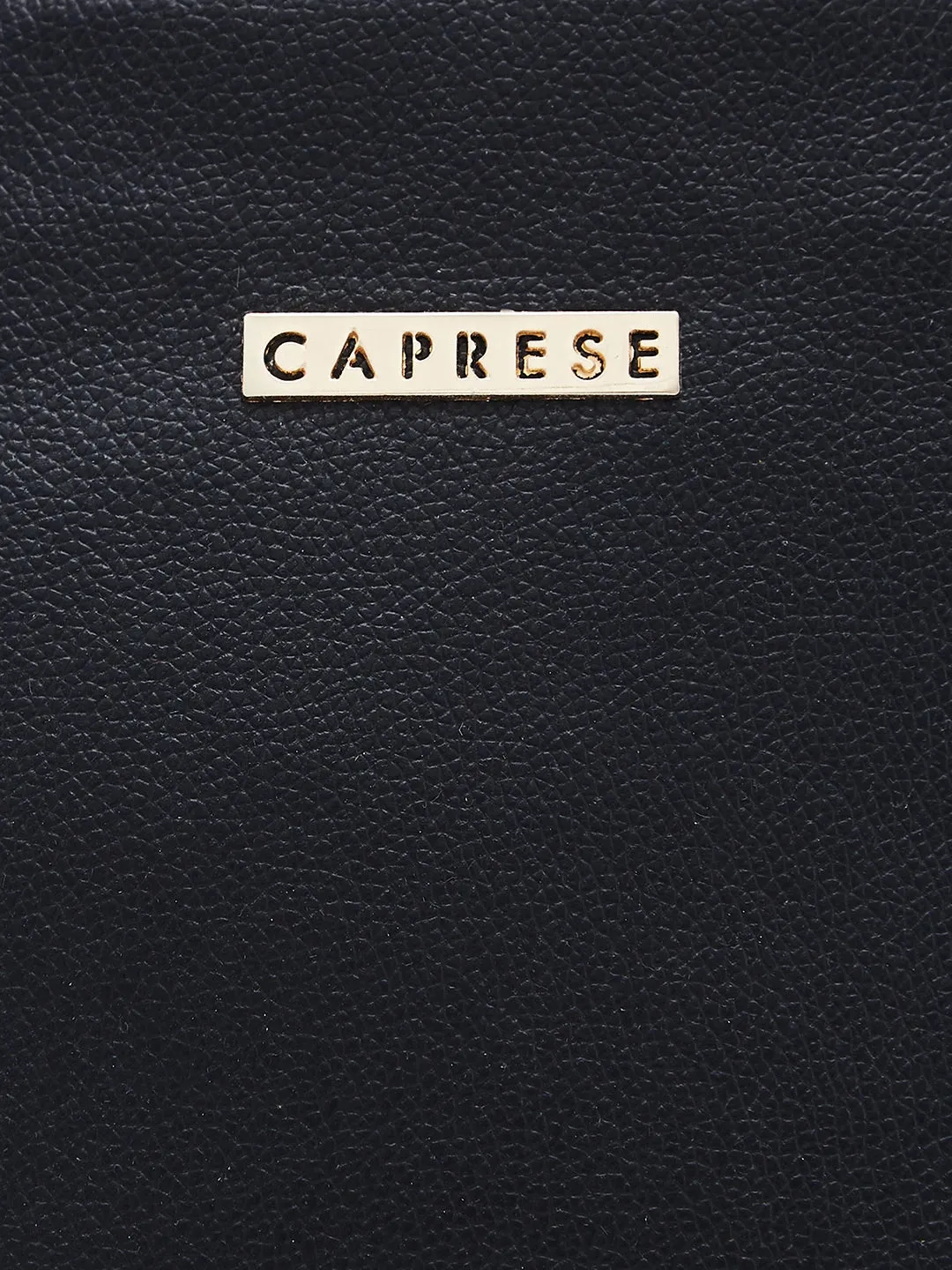 Caprese Amelia Medium Black Tote Bag