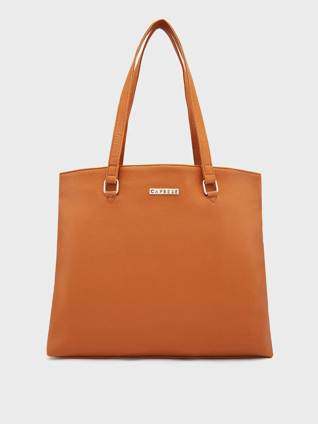 Caprese Amelia Medium Tan Tote Bag