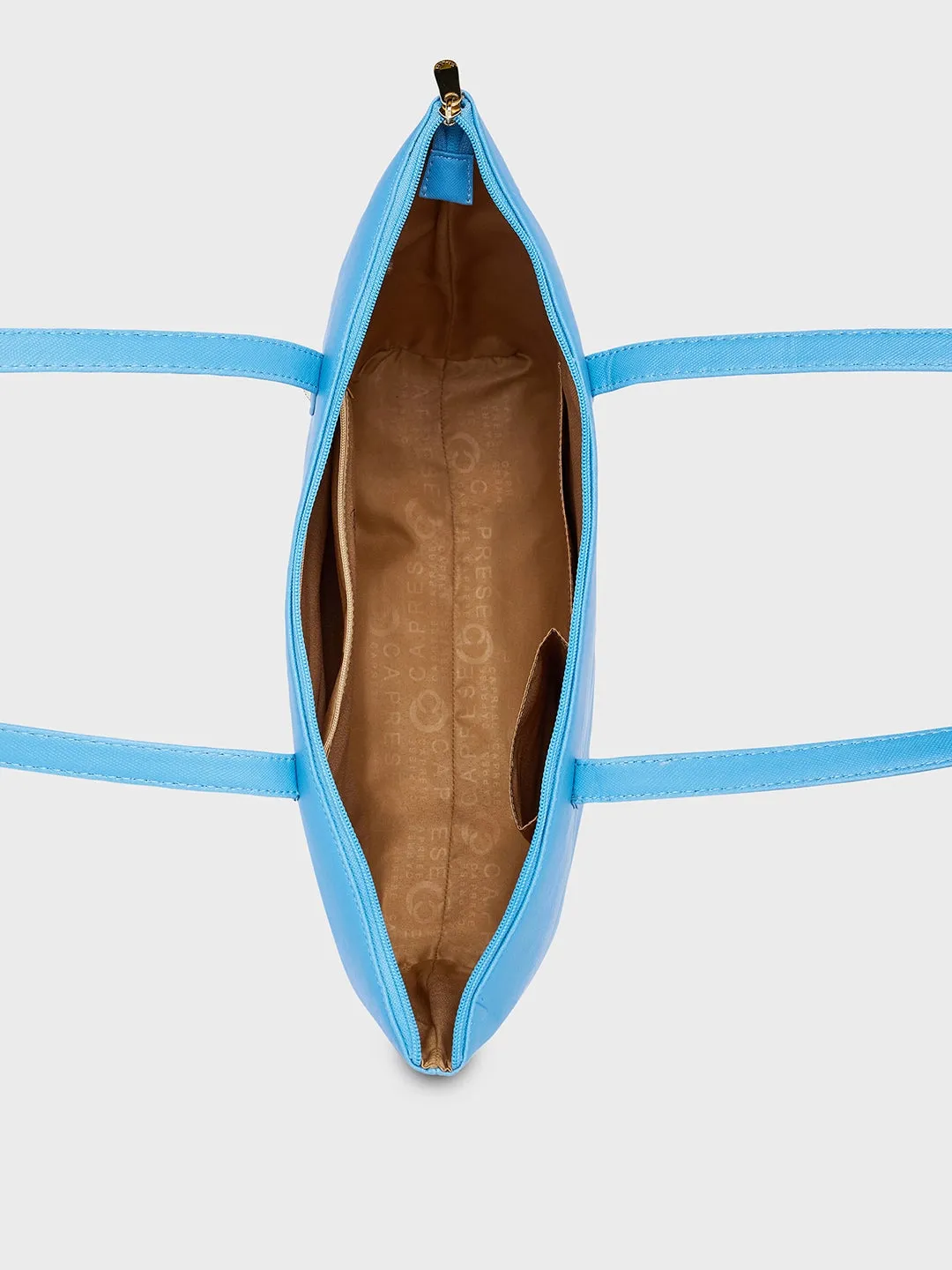 Caprese Annika Large Blue Tote Bag