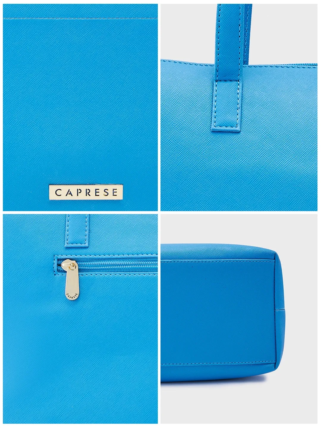 Caprese Annika Large Blue Tote Bag