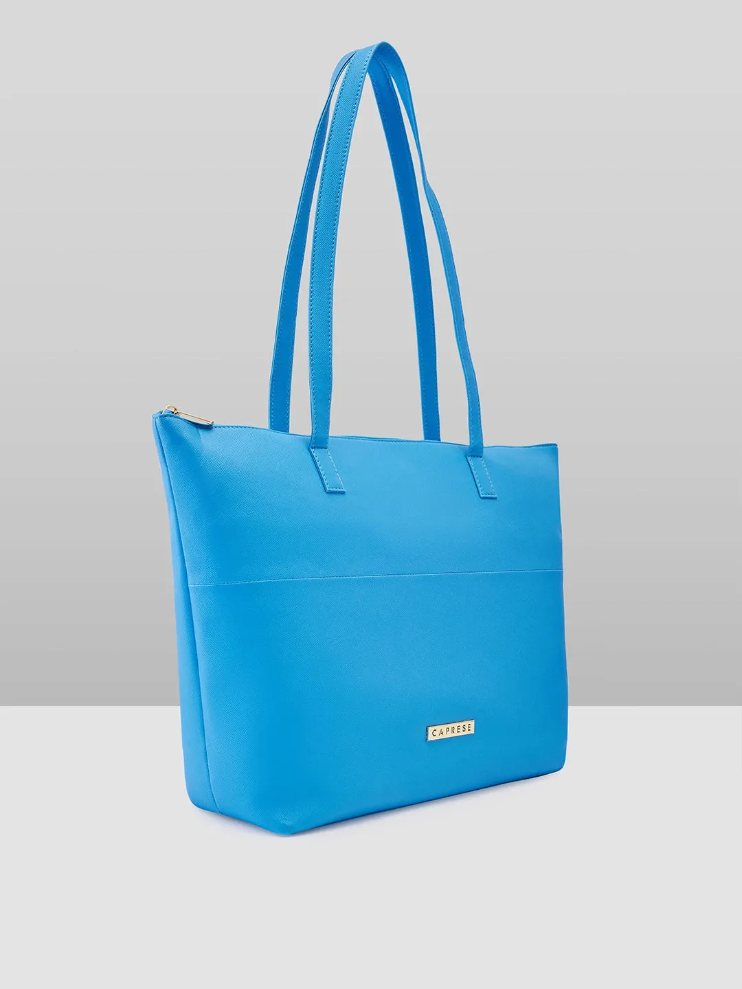 Caprese Annika Large Blue Tote Bag