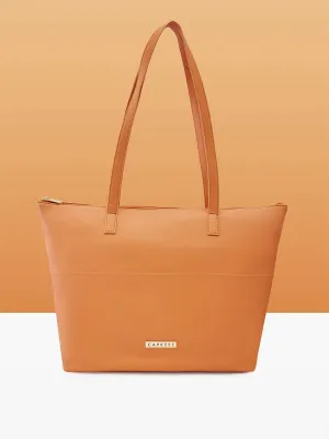Caprese Annika Large Orange Tote Bag