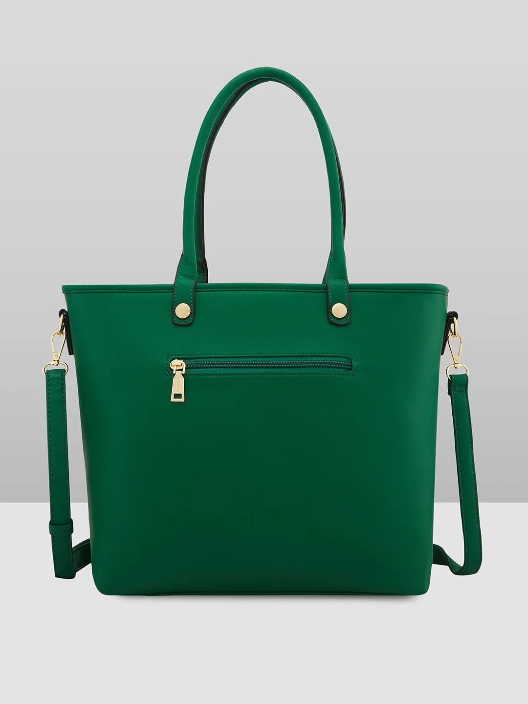 Caprese Aria Large Green Tote Bag
