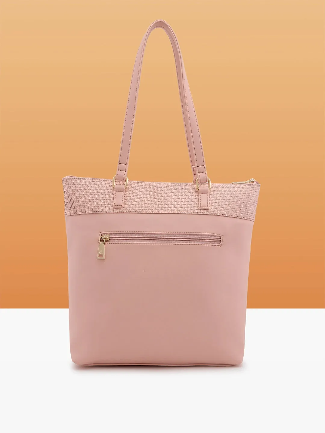 Caprese Aria Large Pink Tote Bag