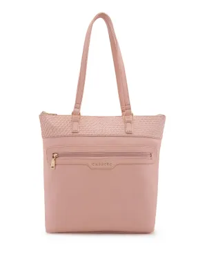 Caprese Aria Large Pink Tote Bag