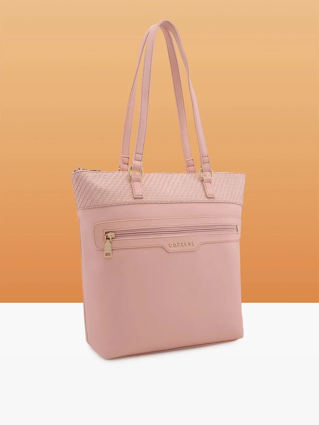 Caprese Aria Large Pink Tote Bag