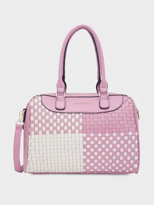Caprese Aria Medium Blush Satchel Bag