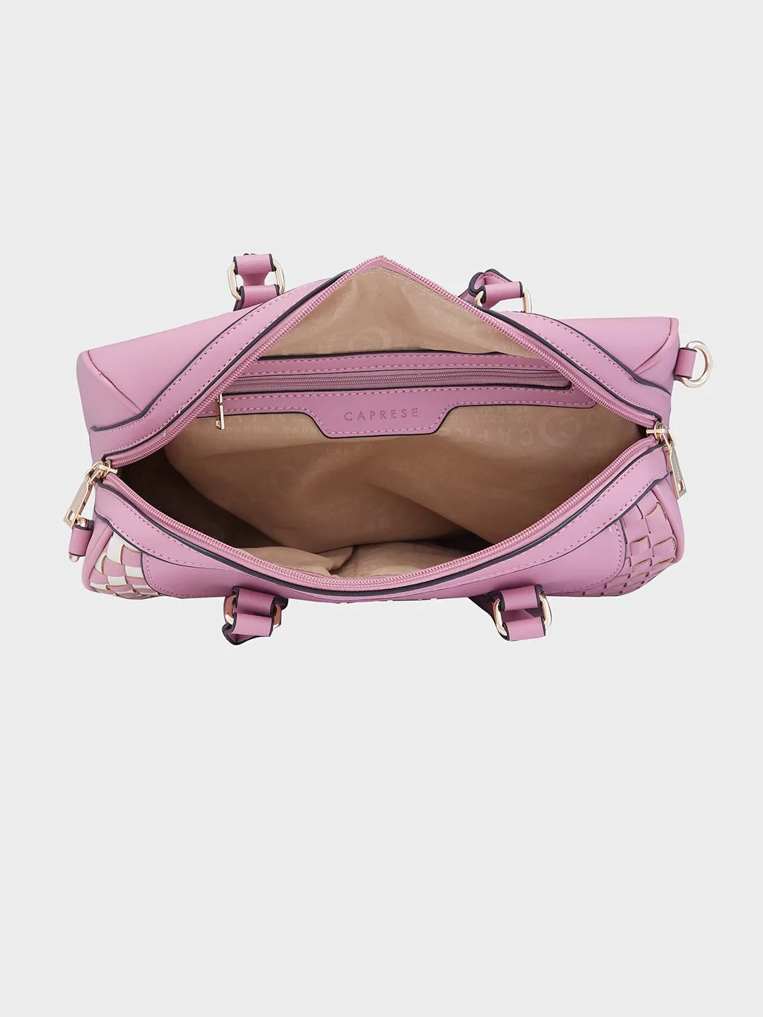 Caprese Aria Medium Blush Satchel Bag