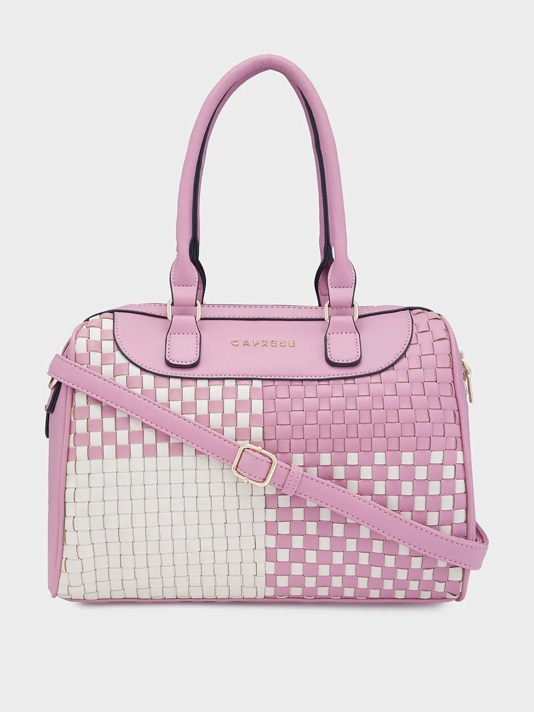 Caprese Aria Medium Blush Satchel Bag
