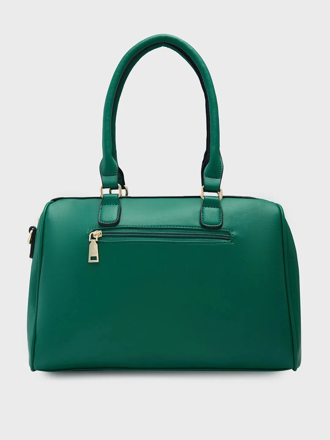 Caprese Aria Medium Green Satchel Bag