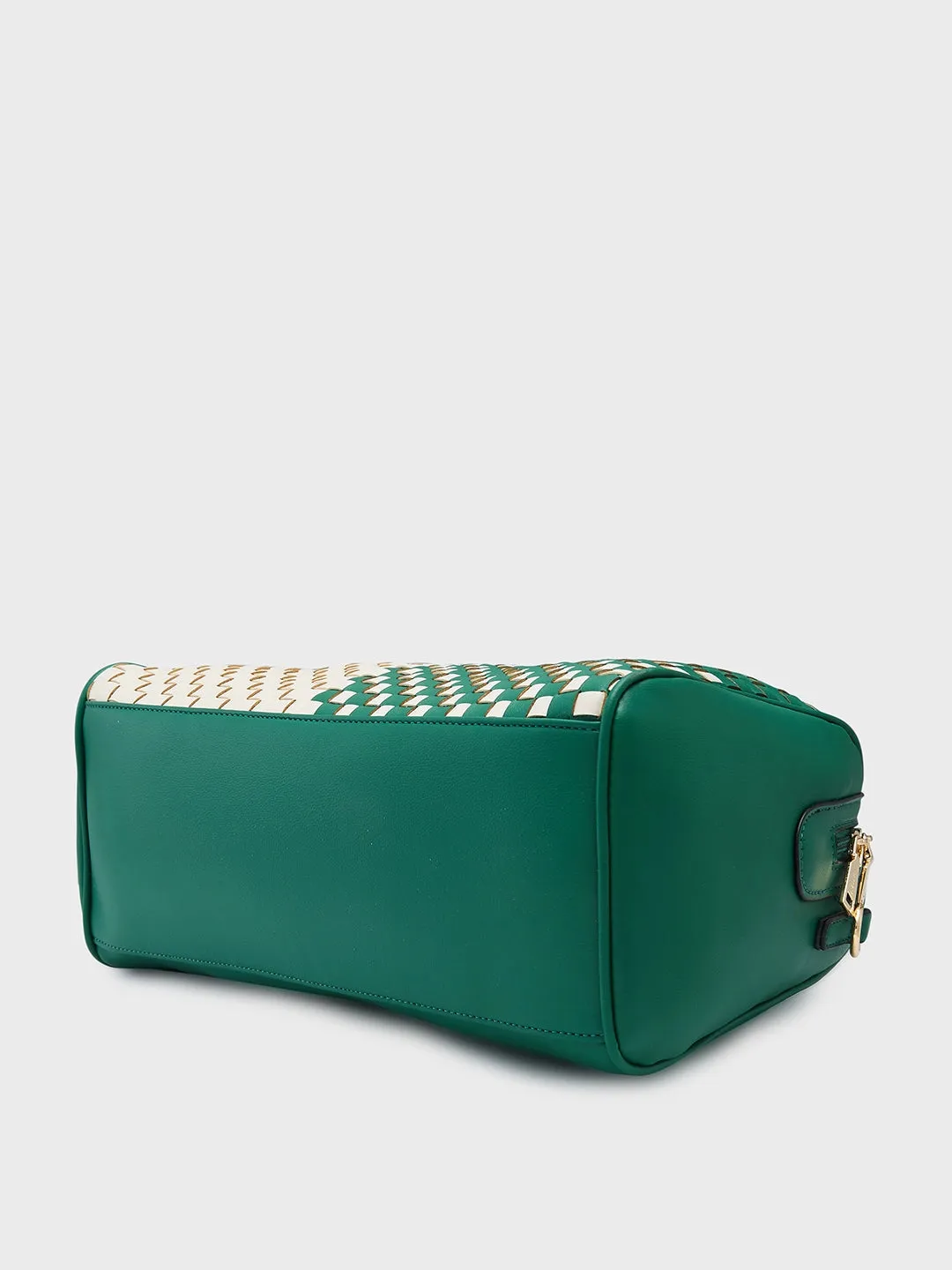 Caprese Aria Medium Green Satchel Bag