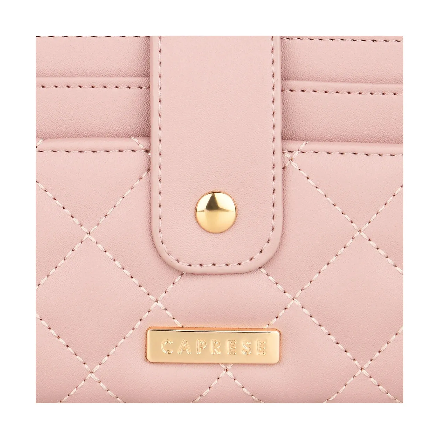 Caprese Athena Medium Soft Pink Fold Wallet