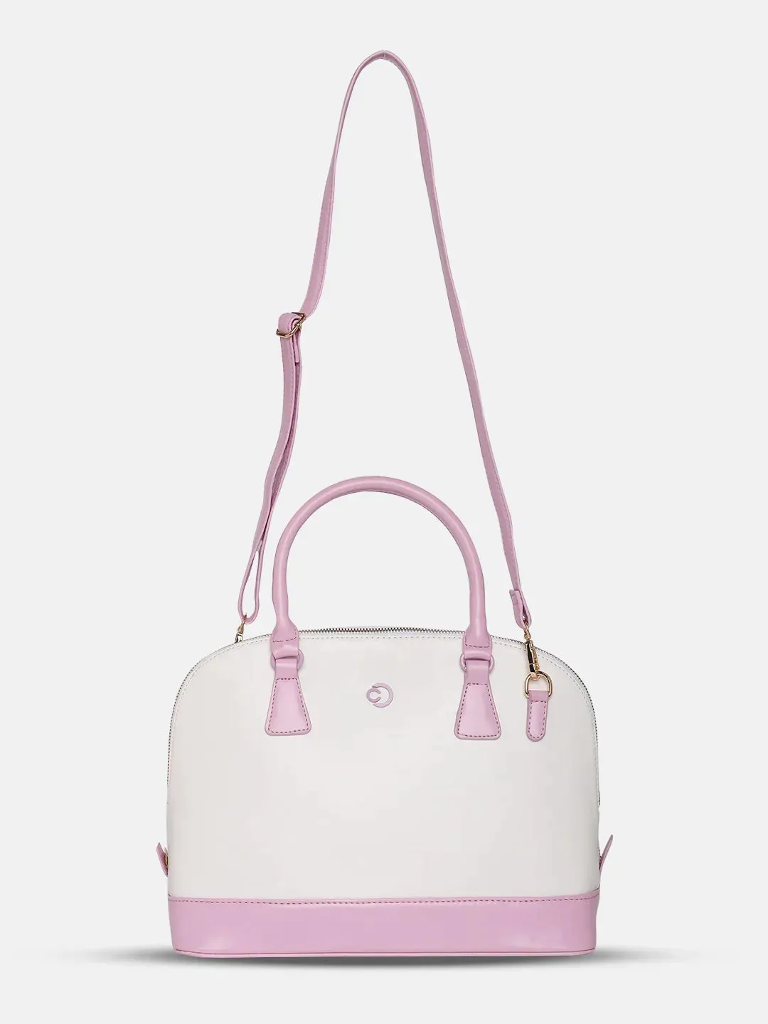 Caprese Aurora Medium Pink Satchel Bag