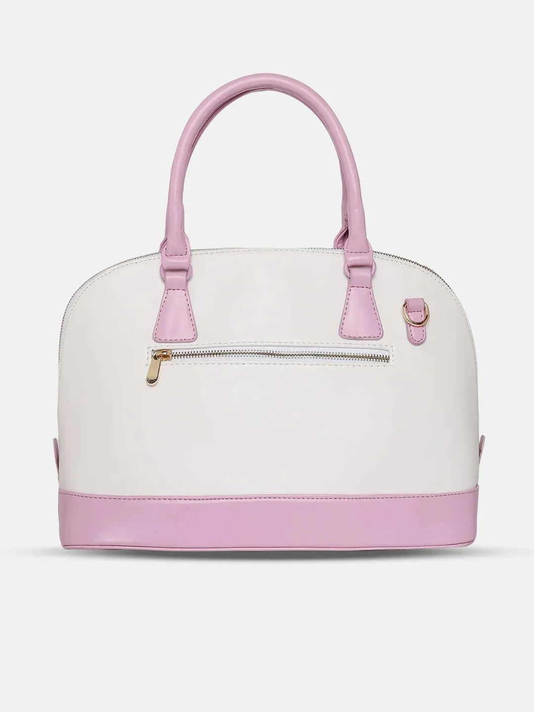 Caprese Aurora Medium Pink Satchel Bag