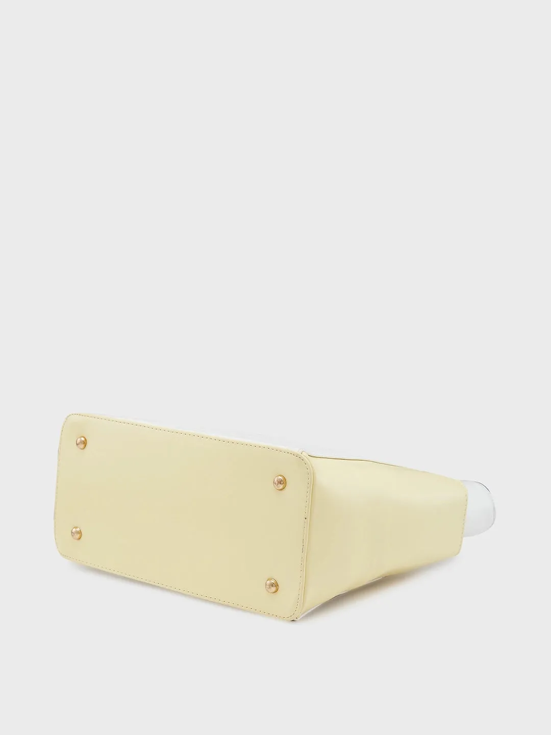 Caprese Aurora Medium Yellow Tote Bag
