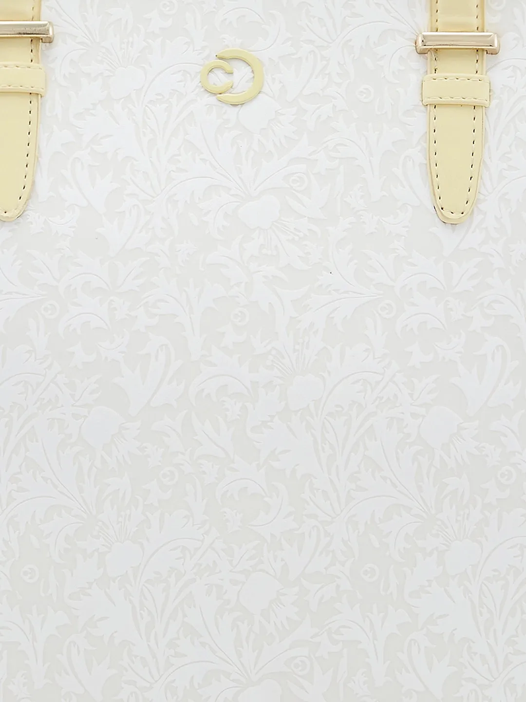 Caprese Aurora Medium Yellow Tote Bag