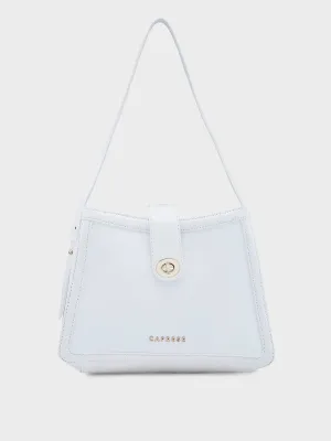 Caprese Aurora Small Blue Satchel Bag