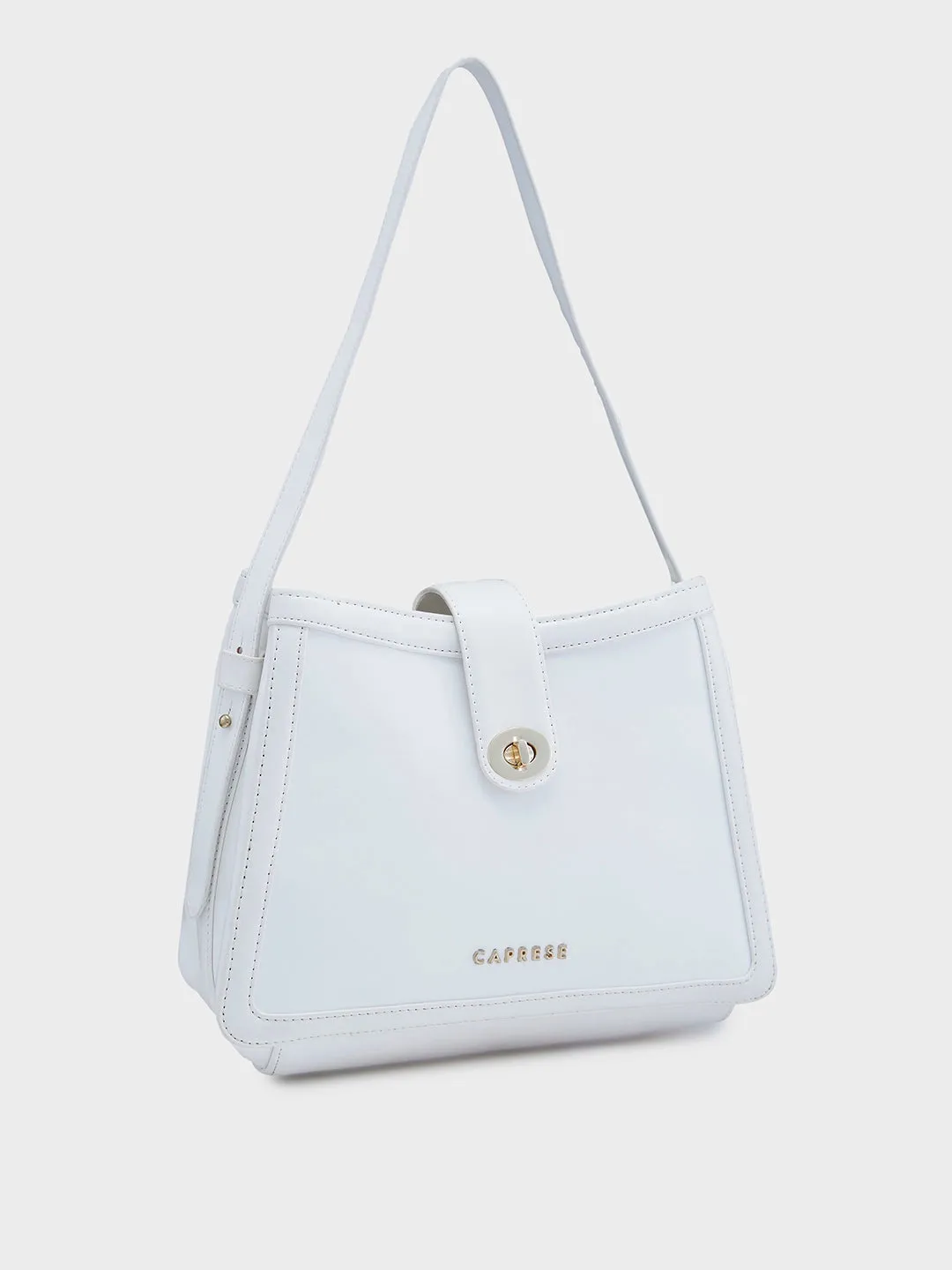 Caprese Aurora Small Blue Satchel Bag