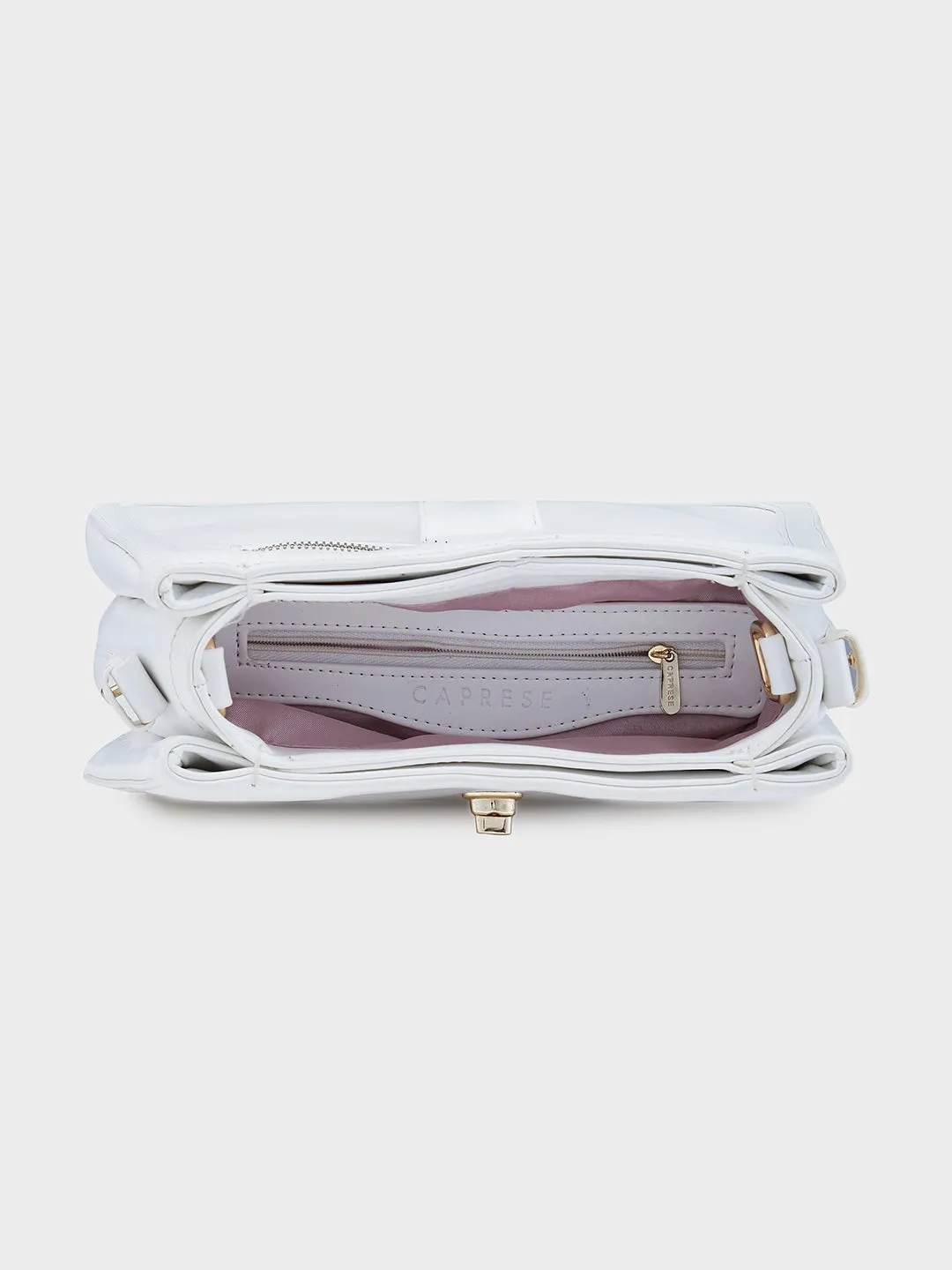 Caprese Aurora Small Blue Satchel Bag