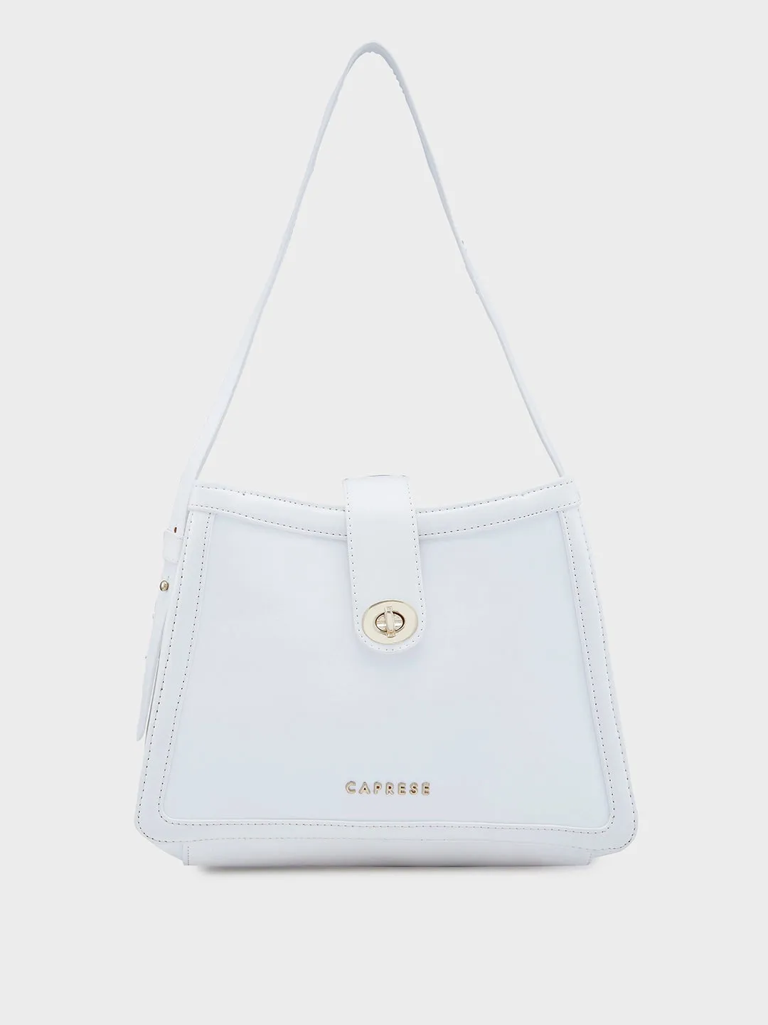 Caprese Aurora Small Blue Satchel Bag