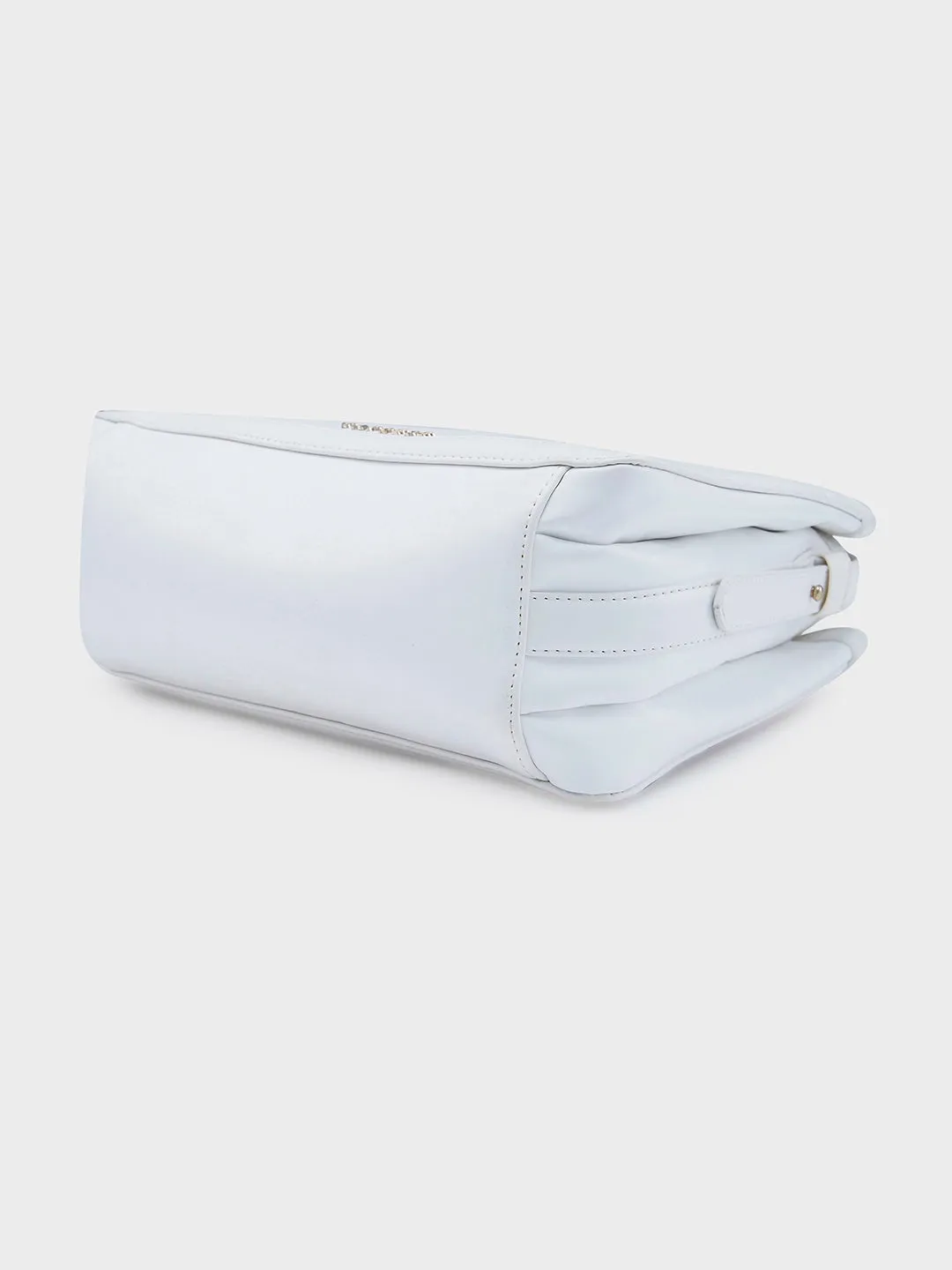 Caprese Aurora Small Blue Satchel Bag