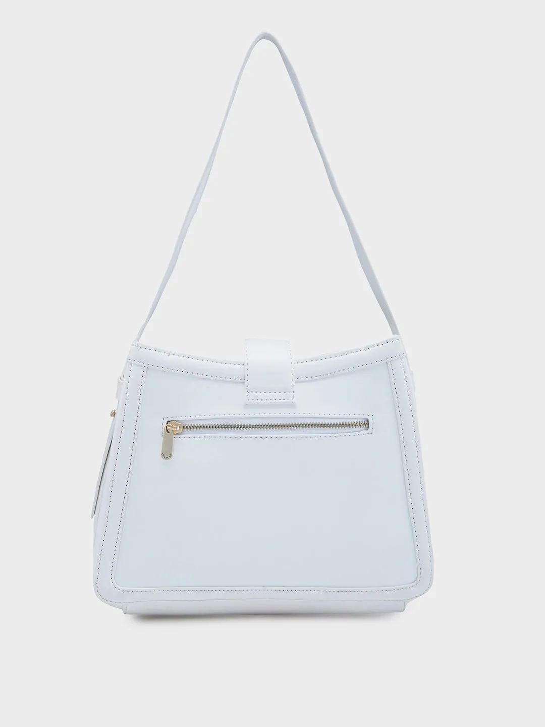 Caprese Aurora Small Blue Satchel Bag