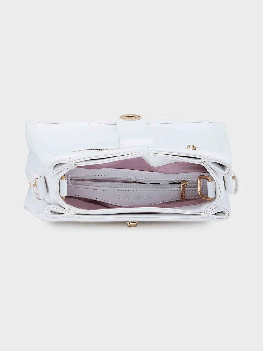 Caprese Aurora Small Pink Satchel Bag