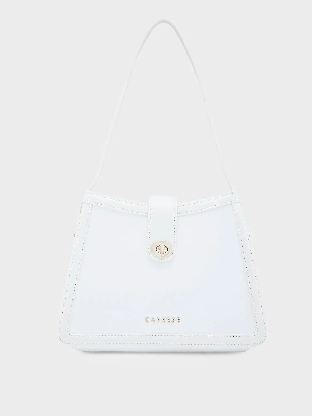 Caprese Aurora Small Yellow Satchel Bag