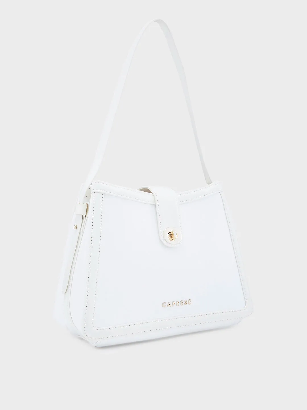 Caprese Aurora Small Yellow Satchel Bag