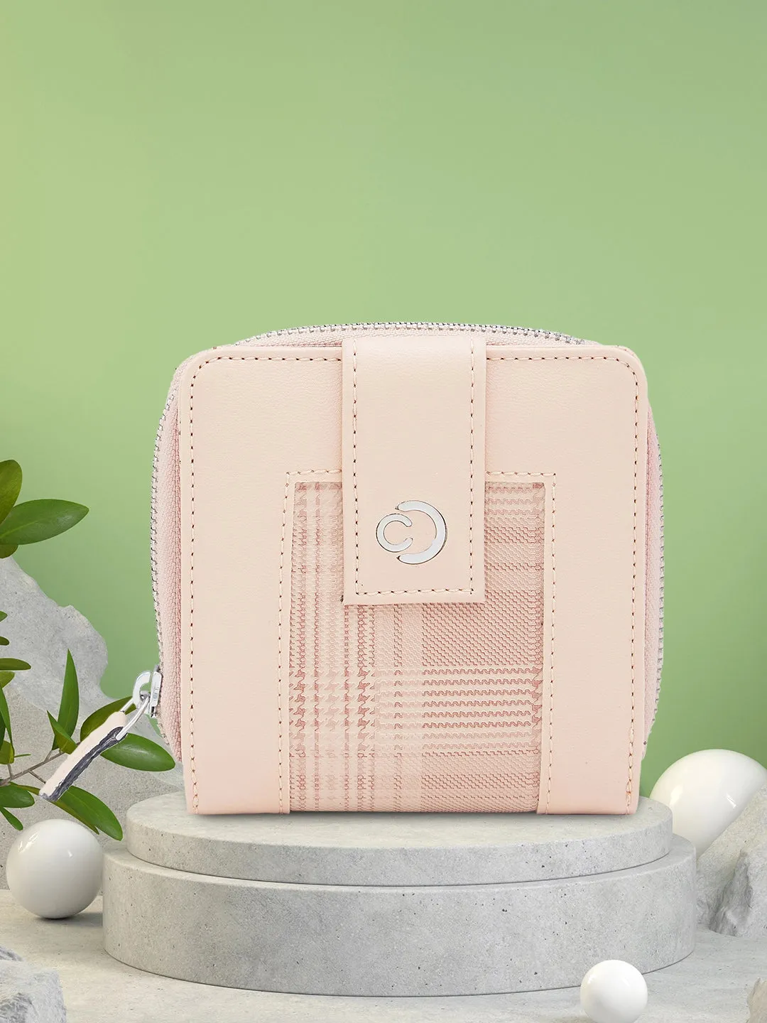Caprese Avery Small Blush Wallet