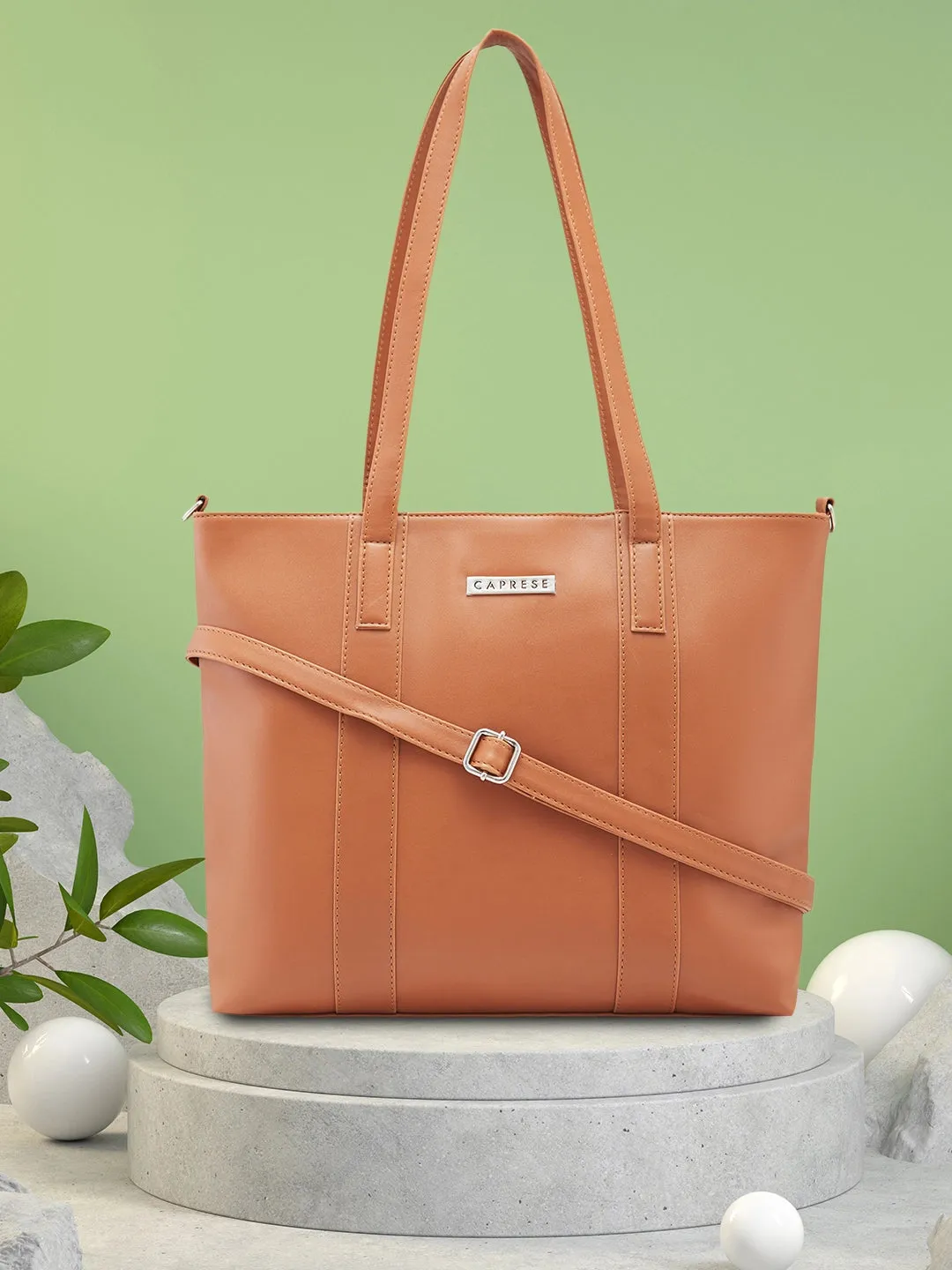 Caprese Bailey Medium Saddle Tote Bag