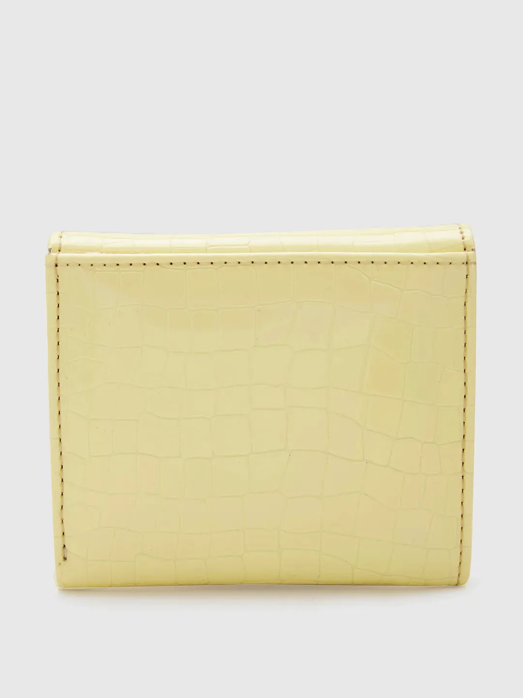 Caprese Bertha Medium Champagne Gold Clutch