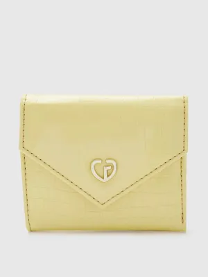 Caprese Bertha Medium Champagne Gold Clutch