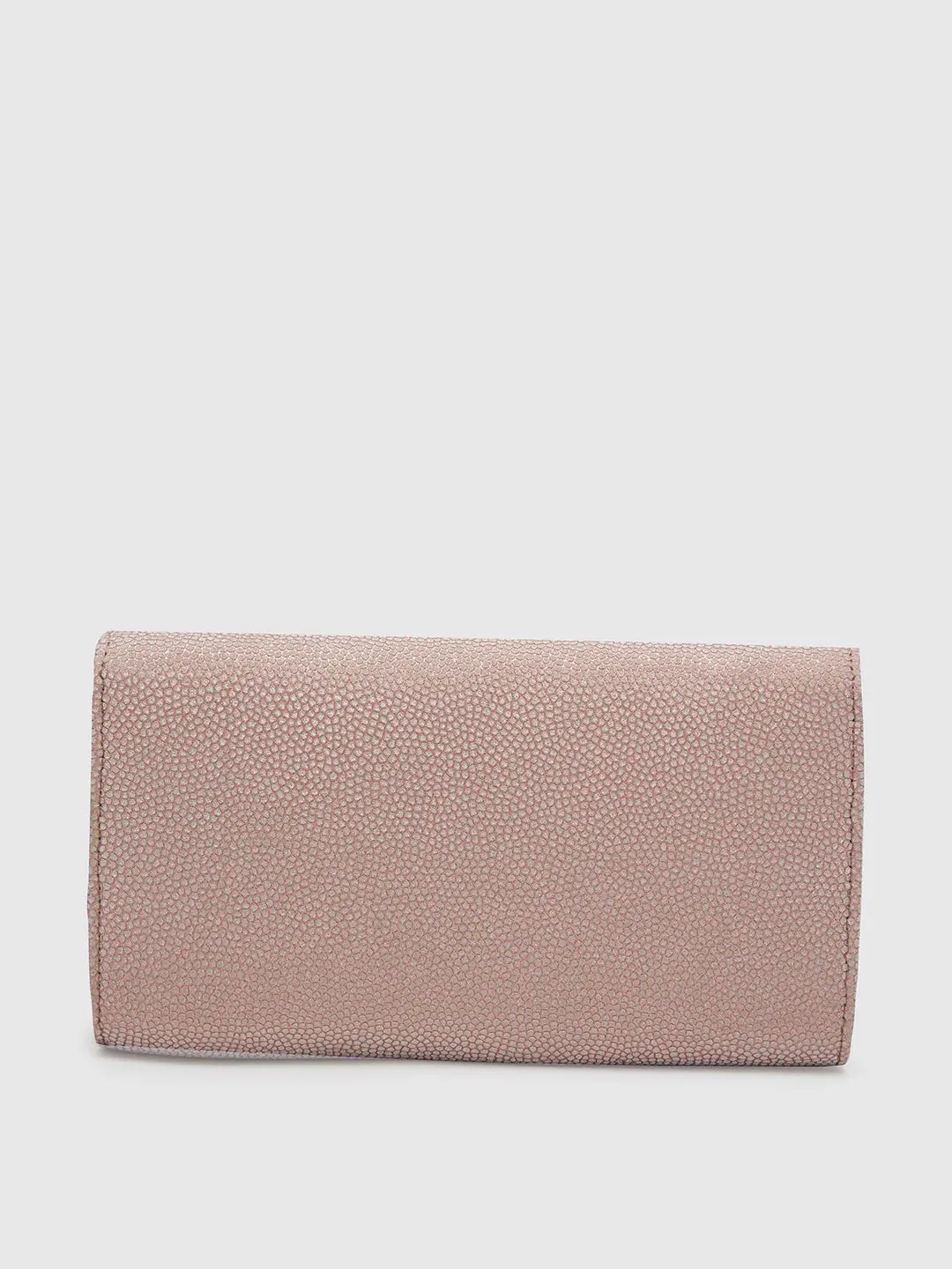 Caprese Betty Large Blush Flapover Clutch
