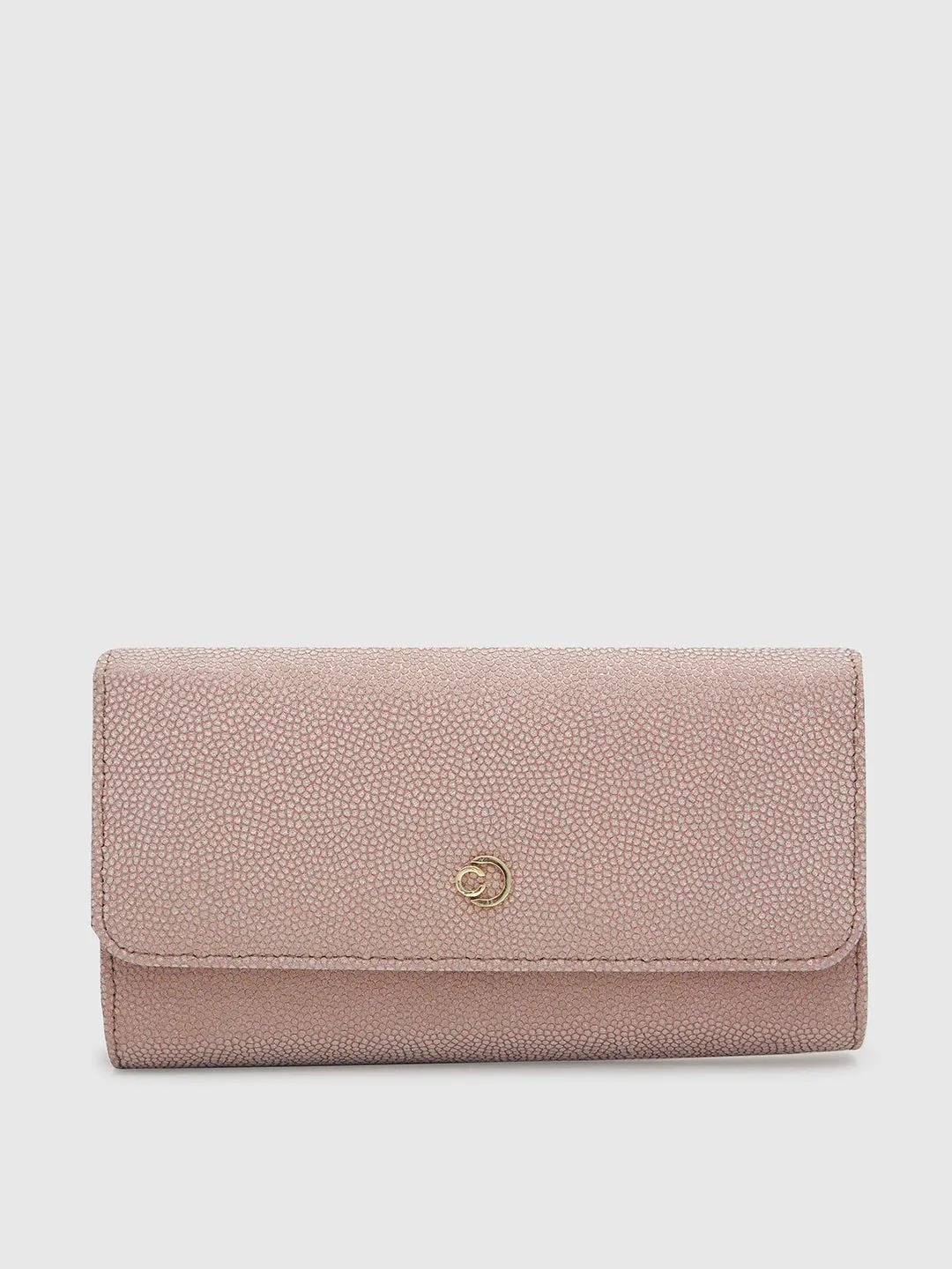 Caprese Betty Large Blush Flapover Clutch