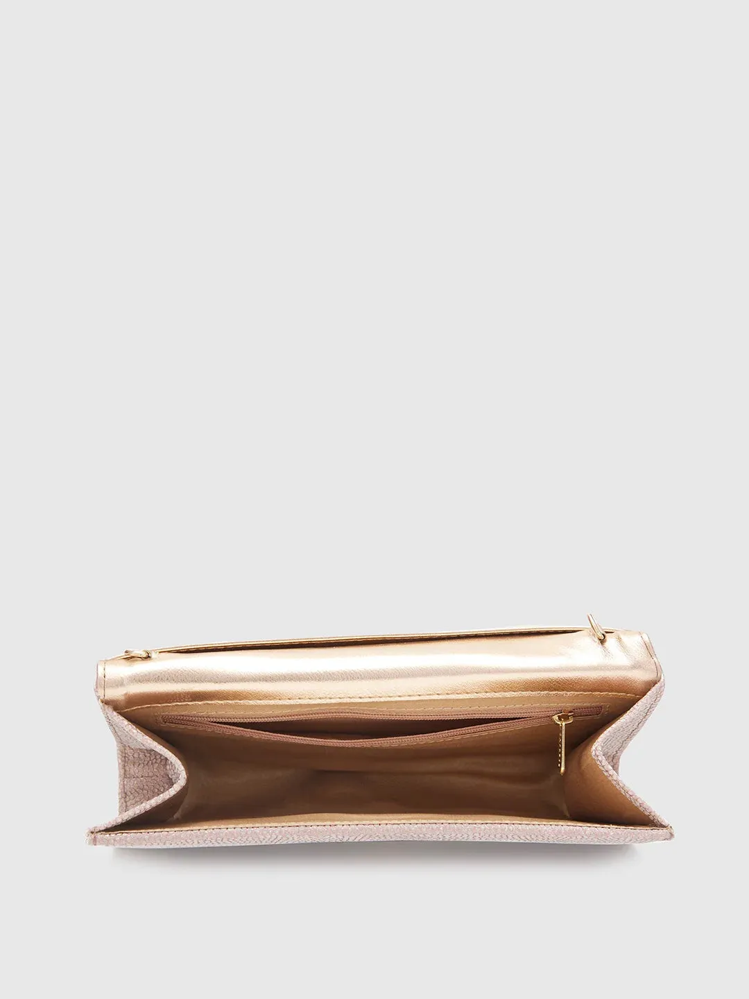 Caprese Betty Large Blush Flapover Clutch