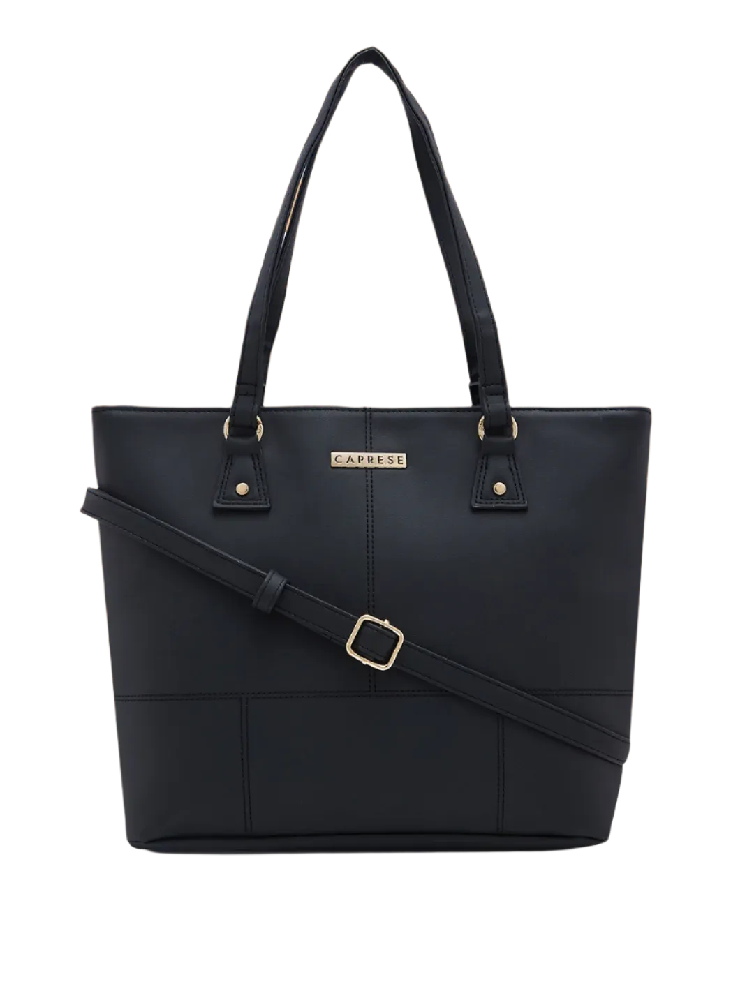 Caprese Blake Medium Black Tote Bag