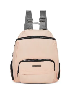 Caprese Blythe Small Soft Peach Backpack